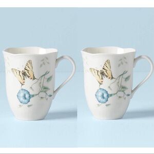 2 X Butterfly Meadow Tiger Swallowtail 12 oz. Mugs